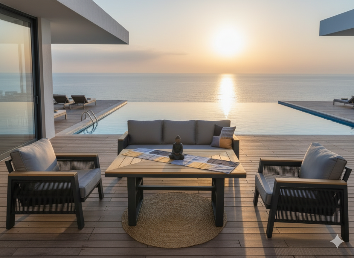 Küçük Balkonda Büyük Konfor: Doğru Oturma Grubunu Seçme Rehberi